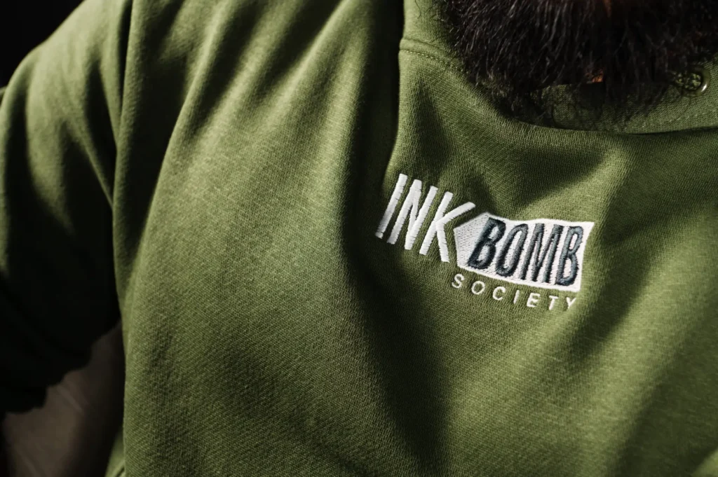 Ink Bomb Embroidery Service