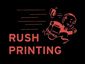DTG Services Rush Printing Service