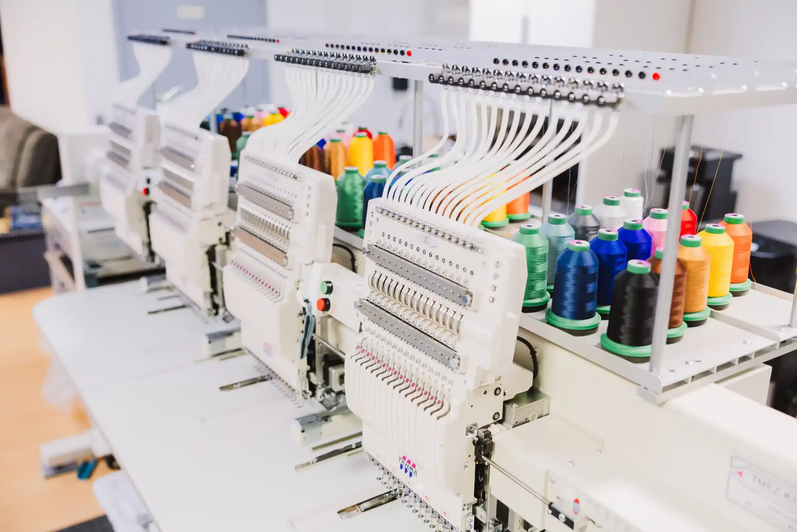 Embroidery Services premium embroidery machine using Tajima TMEZ