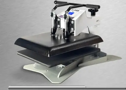 DTG Services Ink Bomb Premium heat press equipment