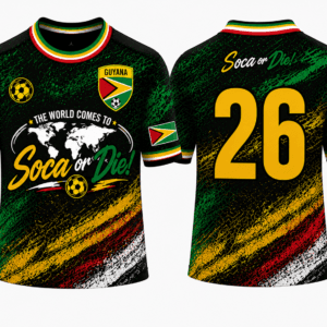 Soca or Die Guyana Soccer Jersey