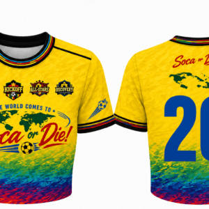 Soca or Die Summer Series Cropped Soccer Jersey